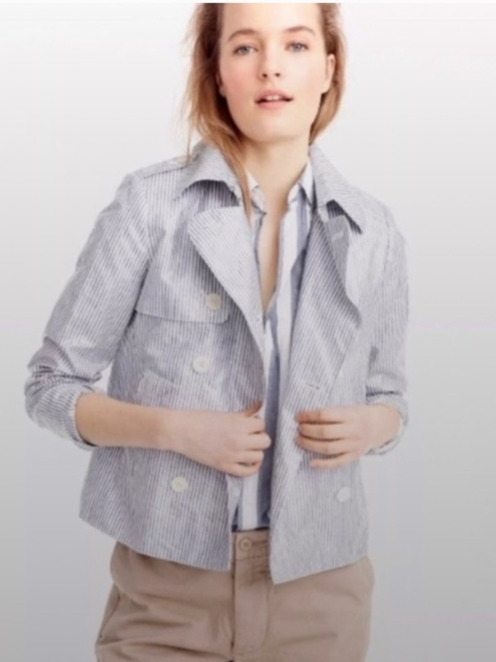 J. Crew Collection Trench - Picture 14 of 16
